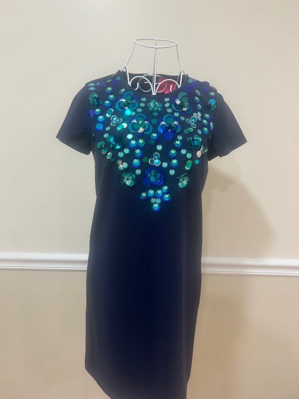 Lilly Pulitzer sequin blue and navy dress